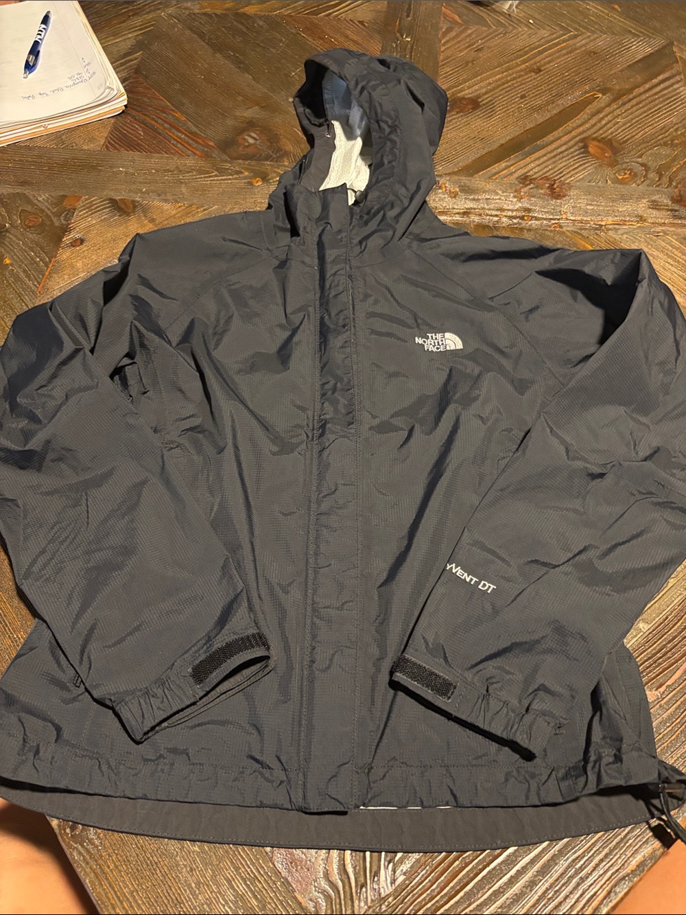 The North Face Black Womens Venture DT Hooded Utility Jacket